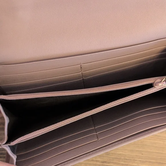 Gucci Microguccissima Pink Italian Leather Vintage Continental Wallet - Picture 6 of 13